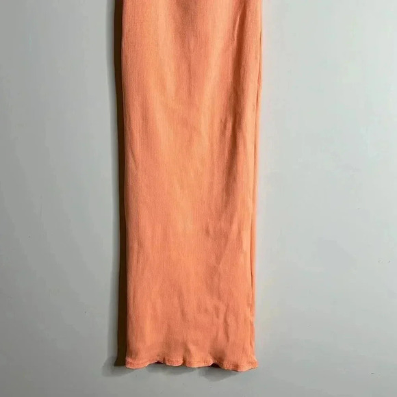 Coral Snatched maxi Skirt - Picture 6 of 10